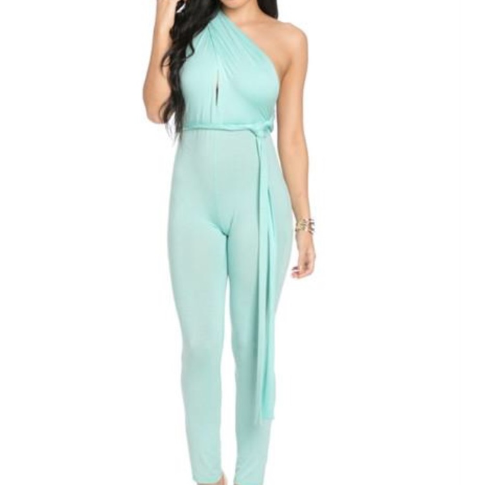 Light blue jumpsuit